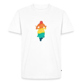 Supersport Bike Moto Sports Bike - T-shirt Premium bio Homme - blanc - Devant - Nico (187cm)