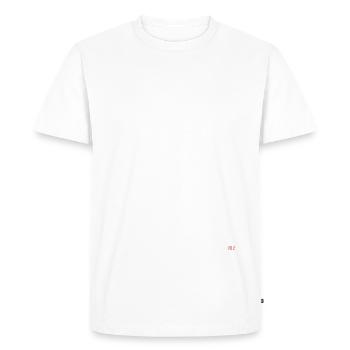 鯨 - くじら - kujira - whale paint brush - Big W - Men's Premium Organic T-Shirt - white - Front - Nico (187cm)