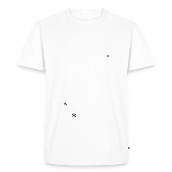 Koi. Carpe en fleurs de cerisier - T-shirt Premium bio Homme - blanc - Devant - Nico (187cm)