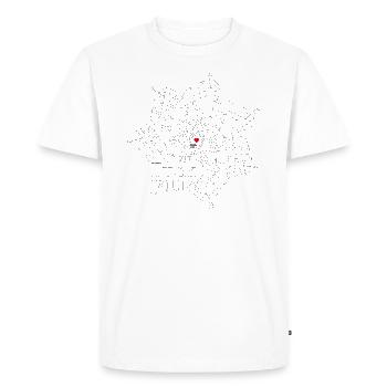 Fuck You - Mandala Star - T-shirt Premium bio Homme - blanc - Devant - Nico (187cm)