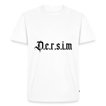 Dersim Turquie - T-shirt Premium bio Homme - blanc - Devant - Nico (187cm)