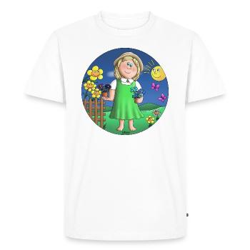 amoureux de la nature - T-shirt Premium bio Homme - blanc - Devant - Nico (187cm)