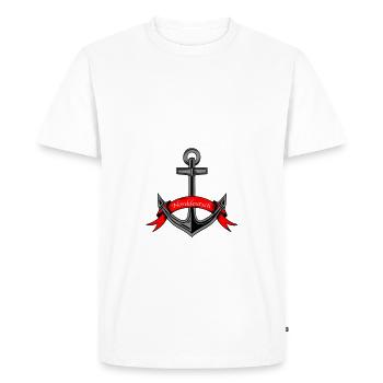 Wat mutt dat mutt - Men's Premium Organic T-Shirt - white - Front - Nico (187cm)