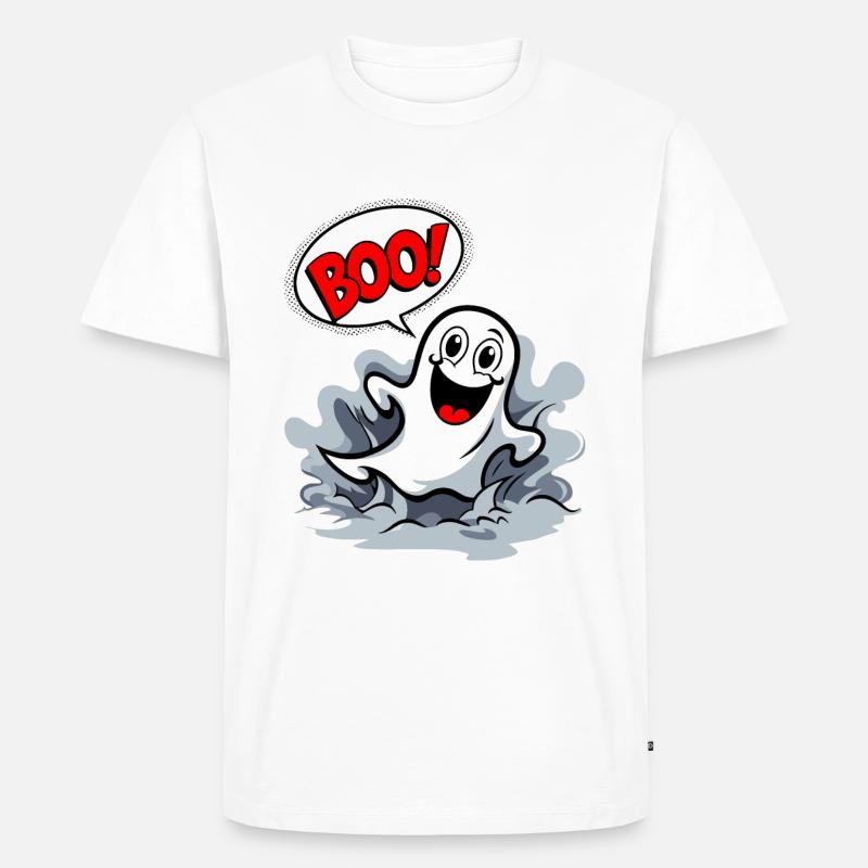 Fantôme mignon - T-shirt Premium bio Homme - blanc
