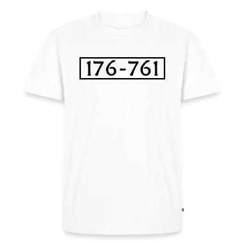 Panzerknacker costume carnaval drôle cool - T-shirt Premium bio Homme - blanc - Devant - Nico (187cm)