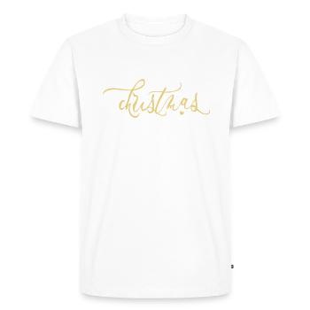 Noël, Noël - T-shirt Premium bio Homme - blanc - Devant - Nico (187cm)