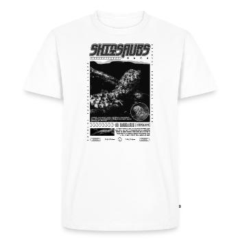 Crocodile chinois lézard Shinisaurus crocodilurus - T-shirt Premium bio Homme - blanc - Devant - Nico (187cm)
