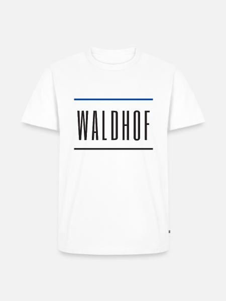 Waldhof Barackler - Männer Premium Bio T-Shirt - Weiß