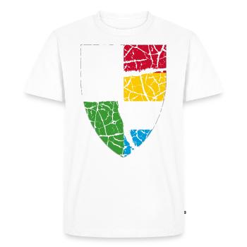 Oss Vintage - Men's Premium Organic T-Shirt - white - Front - Nico (187cm)