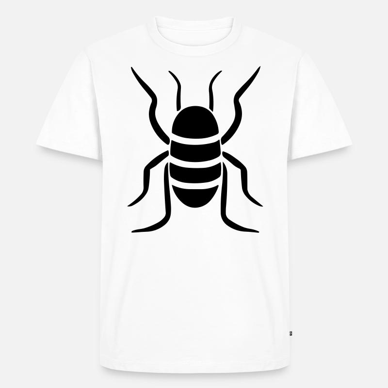 Termite - Männer Premium Bio T-Shirt - Weiß