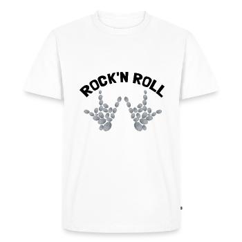 Collectionneurs de pierres précieuses et recherche sur les pierres précieuses - T-shirt Premium bio Homme - blanc - Devant - Nico (187cm)