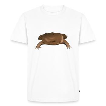 Honeycomb toad frog fans and amphibians lovers - Men's Premium Organic T-Shirt - white - Front - Nico (187cm)