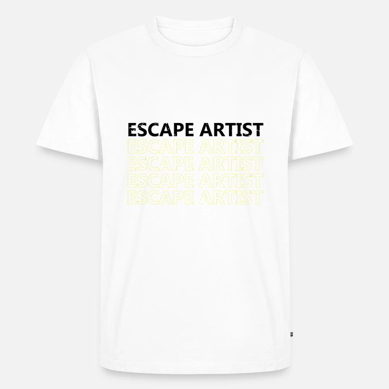 Lockpicking Lock Picking Aufsperrdienst Designs - Männer Premium Bio T-Shirt - Weiß