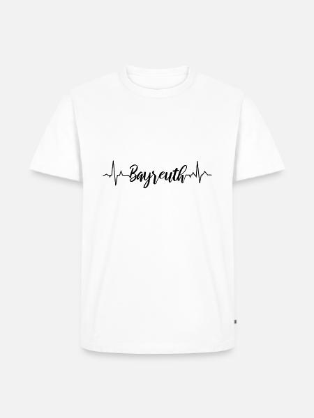 EKG Bayreuth - Männer Premium Bio T-Shirt - Weiß