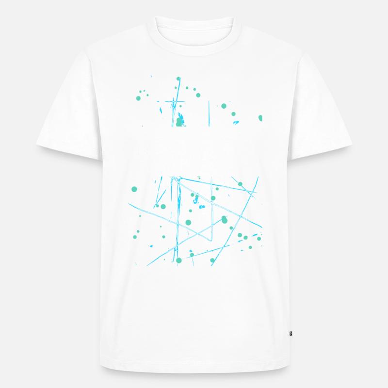 OPTIMIZER D54 25 - Männer Premium Bio T-Shirt - Weiß