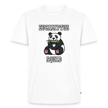 Eucalyptus Squad | - T-shirt Premium bio Homme - blanc - Devant - Nico (187cm)