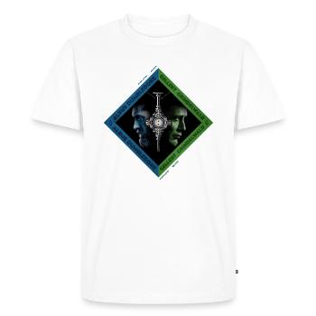 Animaux Fantastiques 3 Dumbledore Grindelwald - T-shirt Premium bio Homme - blanc - Devant - Nico (187cm)