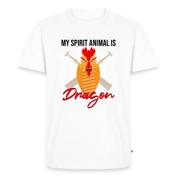 Festival de course de bateaux-dragons pour bateau-dragon - T-shirt Premium bio Homme - blanc - Devant - Nico (187cm)