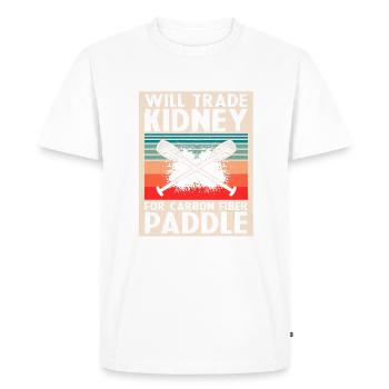 Bateau-dragon et équipage de bateau-dragon - T-shirt Premium bio Homme - blanc - Devant - Nico (187cm)