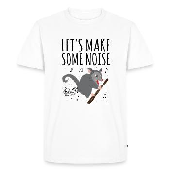 Conception d’instruments à vent bassoniste pour bassoniste - T-shirt Premium bio Homme - blanc - Devant - Nico (187cm)