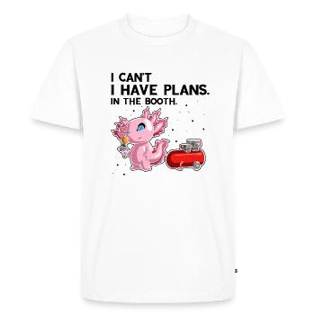Car Painter Offer for Car Painters - Men's Premium Organic T-Shirt - white - Front - Nico (187cm)