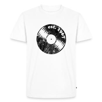 Millésime 1967 - T-shirt Premium bio Homme - blanc - Devant - Nico (187cm)