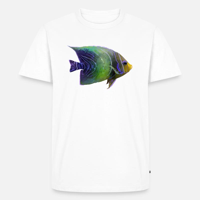 Korallenfisch - Männer Premium Bio T-Shirt - Weiß