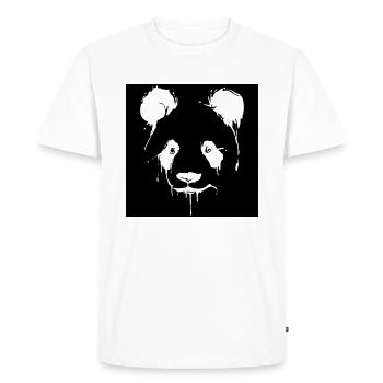 Panda | | Panda Bear Asie | Animaux - T-shirt Premium bio Homme - blanc - Devant - Nico (187cm)