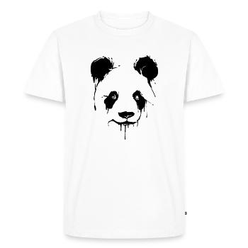Panda | | Panda Bear Asie | Animaux - T-shirt Premium bio Homme - blanc - Devant - Nico (187cm)