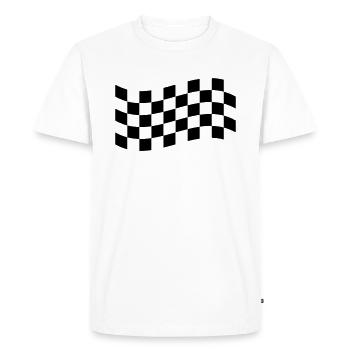 Karoflagge - T-shirt Premium bio Homme - blanc - Devant - Nico (187cm)