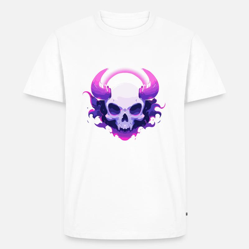Beelzebub - Männer Premium Bio T-Shirt - Weiß