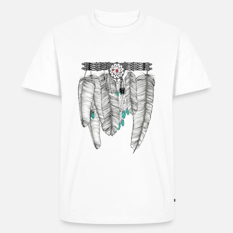 Feather - T-shirt Premium bio Homme - blanc