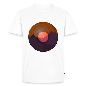 LP LP LP - T-shirt Premium bio Homme - blanc - Devant - Nico (187cm)