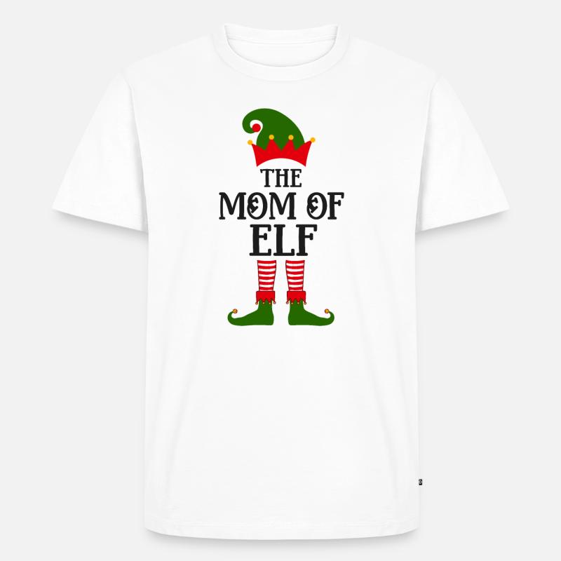 Die Elfenmutter - Männer Premium Bio T-Shirt - Weiß