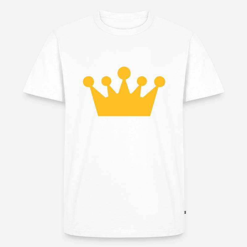 kroon - Männer Premium Bio T-Shirt - Weiß