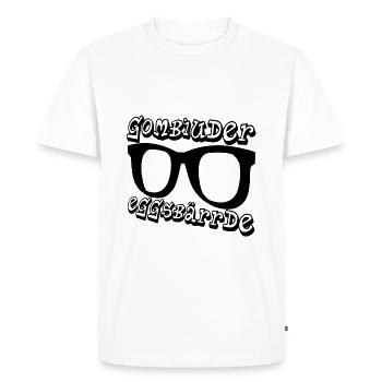 Computer expert PC specialist in Saxon funny - Men's Premium Organic T-Shirt - white - Front - Nico (187cm)