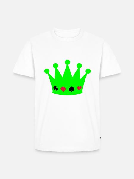 couronne poker crown - Men's Premium Organic T-Shirt - 