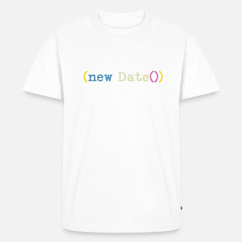 Not today Informatiker Programmierer - Männer Premium Bio T-Shirt - Weiß