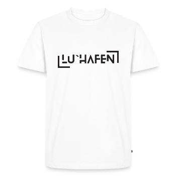 Ludwigshafen am Rhein Pfalz - T-shirt Premium bio Homme - blanc - Devant - Nico (187cm)