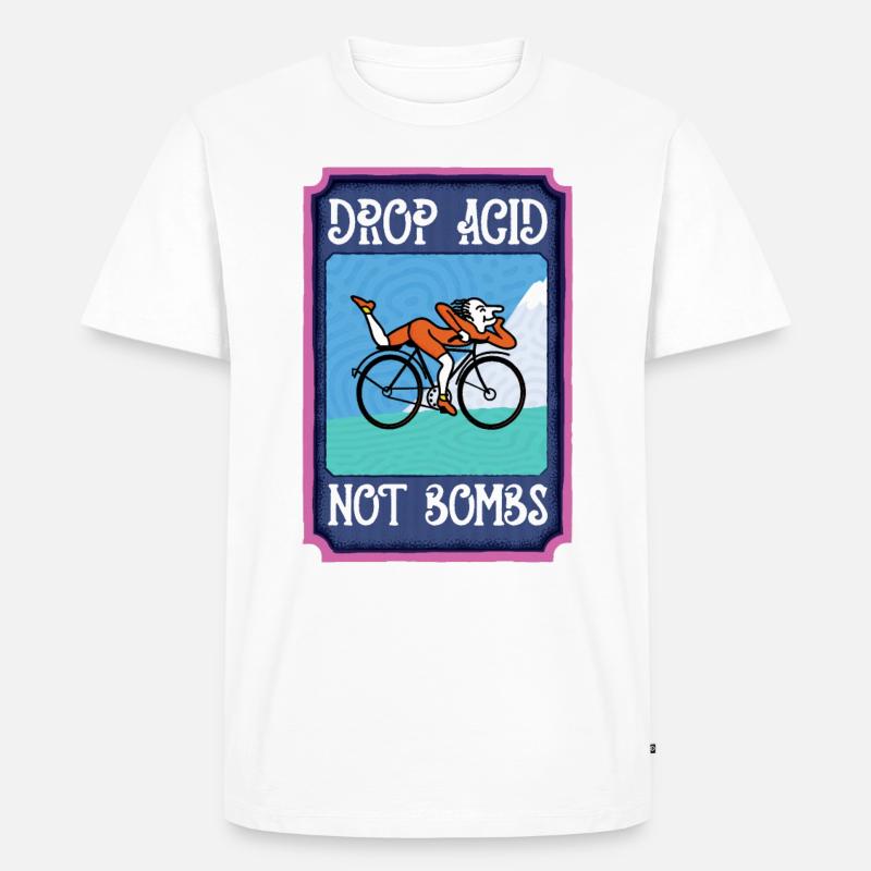 LSD Drop Acid Not Bombs - Männer Premium Bio T-Shirt - undefined
