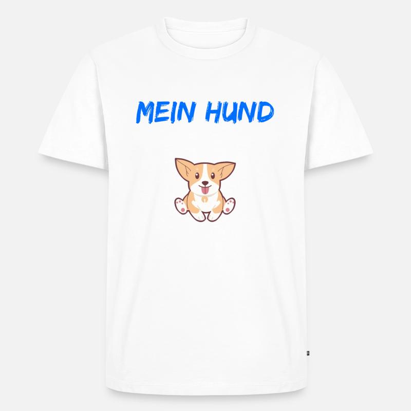 Ich kann leider nicht! - Männer Premium Bio T-Shirt - Weiß