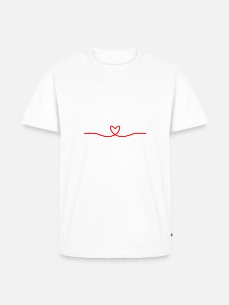 Animals Tiere Liebe - Männer Premium Bio T-Shirt - 