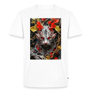Souris Plantes Effrayantes 1.6 - T-shirt Premium bio Homme - blanc - Devant - Nico (187cm)