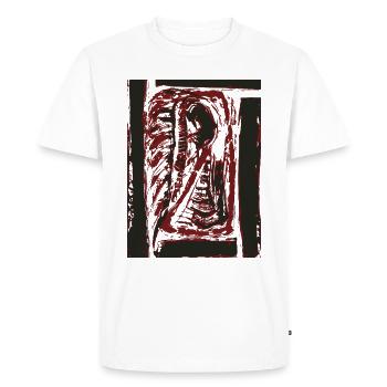 The Tiger in You - Art - Men's Premium Organic T-Shirt - white - Front - Nico (187cm)