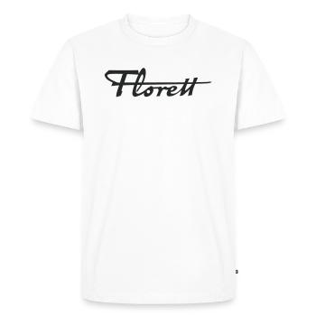 Feuille Kreidler - T-shirt Premium bio Homme - blanc - Devant - Nico (187cm)