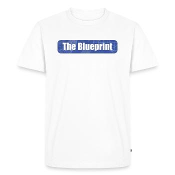 Le Plan directeur - T-shirt Premium bio Homme - blanc - Devant - Nico (187cm)