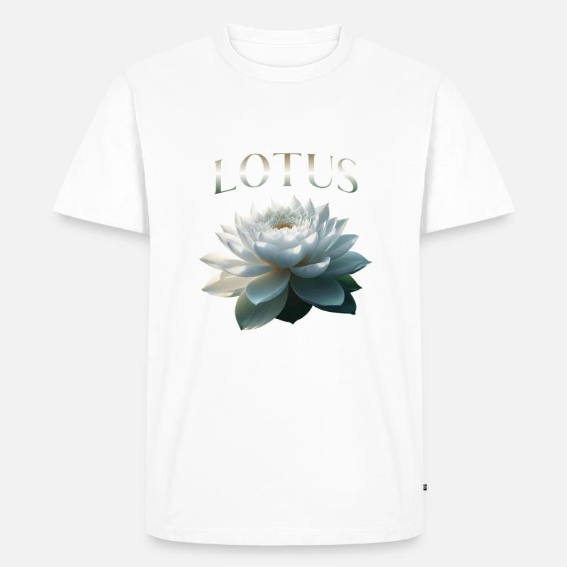 Bloom like Lotus - Männer Premium Bio T-Shirt - undefined