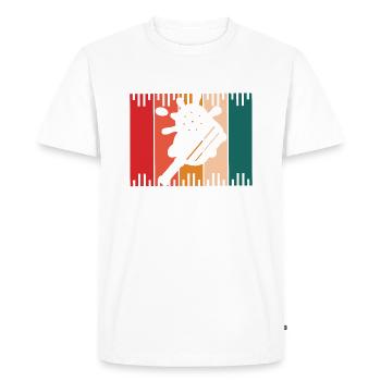I'do Hit That - Men's Premium Organic T-Shirt - white - Front - Nico (187cm)