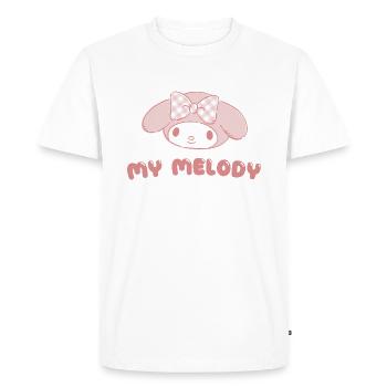 My Melody Portrait - Men's Premium Organic T-Shirt - white - Front - Nico (187cm)
