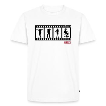 Fifi Brindacier Bande De Film De Fifi - T-shirt Premium bio Homme - blanc - Devant - Nico (187cm)